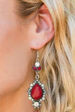 Load image into Gallery viewer, SELFIE-Esteem - Red Earrings
